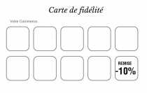 Modele Carte De Fidelite Gratuit A Personnaliser En Ligne